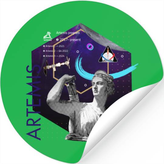 NASA Artemis program (2017–present) Stickers