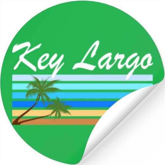 Discover Key Largo Florida USA beach palm tree