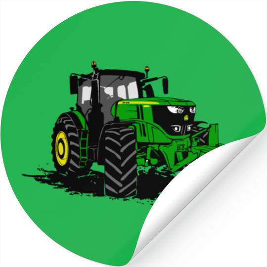 Tractor farmer agriculture farm Stickers