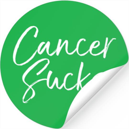 CANCER SUCKS Stickers