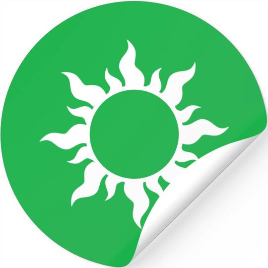 Mask - Sun (Solar Eclipse) Stickers
