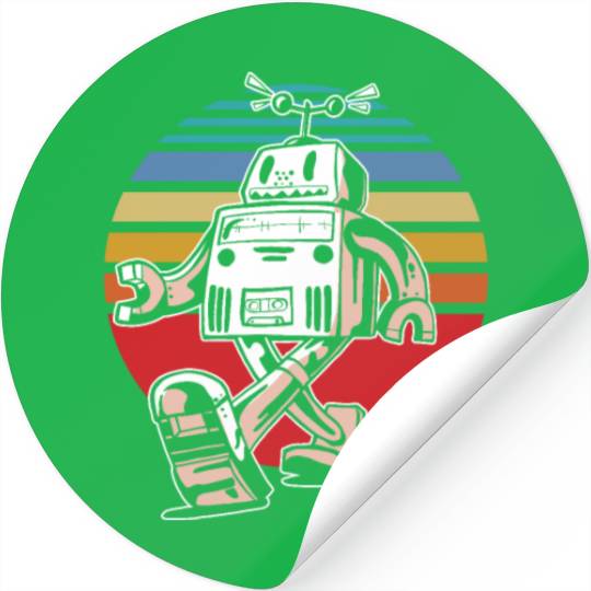 Robotics Program Engine Computer Robots Stickers