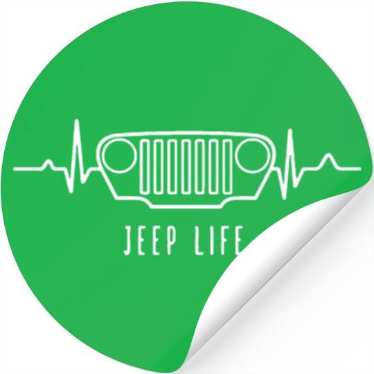 Jeep Life Car Stickers
