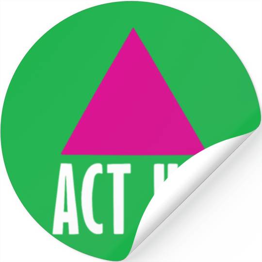Act Up - Silence Death AIDS Stickers