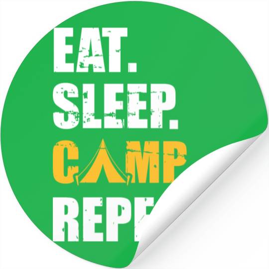 Camping Stickers