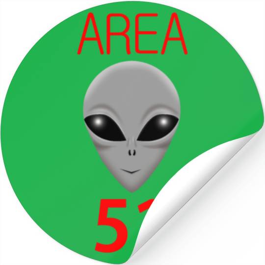 AREA 51 Stickers