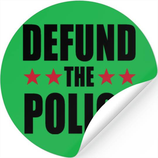 Defund The Police Stickers