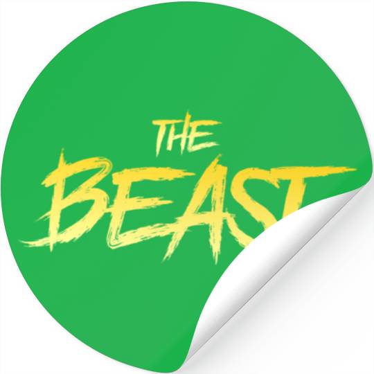 strong man beast Stickers