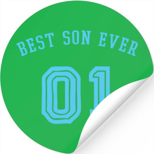 Best Son Ever Number One Son #1 Gift Idea Stickers