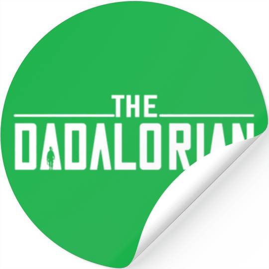 Dadalorian Stickers Funny Star Wars Sticker Disney Star