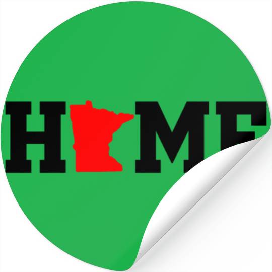 Minnesota is Home Stickers