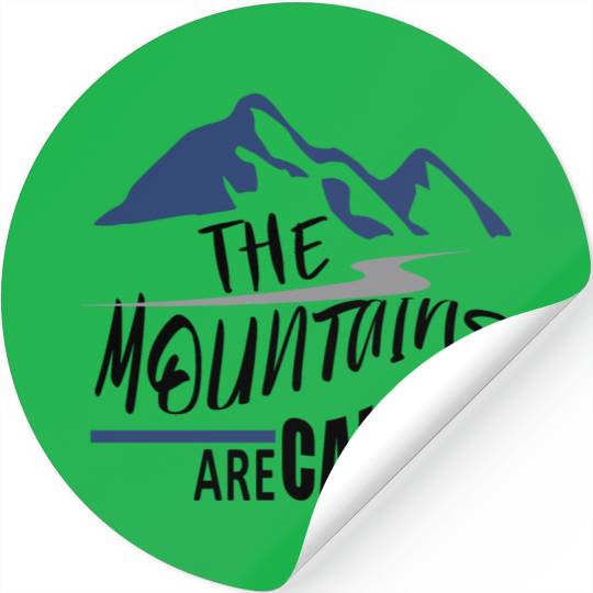 Disney Stickers, The Mountains Are Calling Stickers, Big