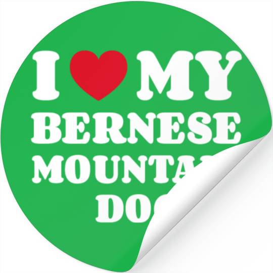 Bernese Mountain Dog Stickers