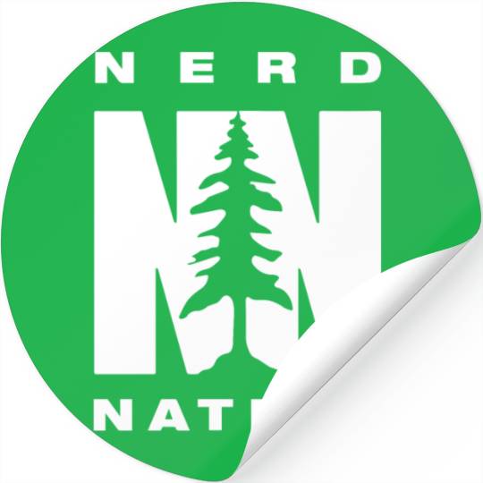 nerd nation Stickers