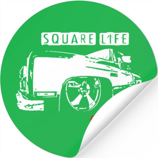 Square Body Nation Life Squarebody Stickers