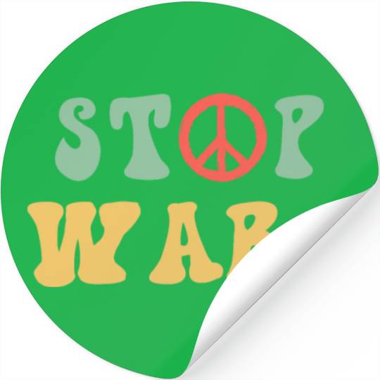Discover Stop wars - peace, peace sign