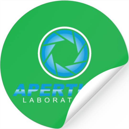 aperture laboratories Stickers
