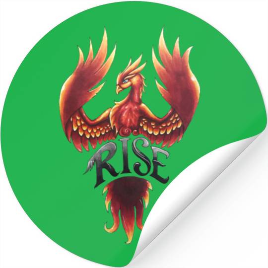 Rising Phoenix Stickers