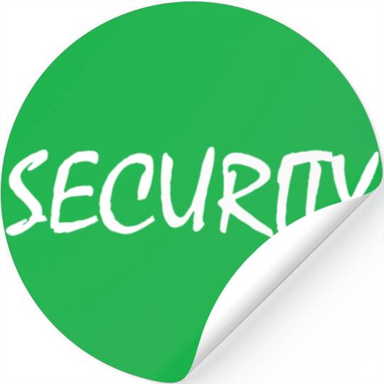 SECURITY Stickers