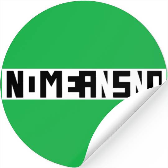 Nomeansno original merch Stickers