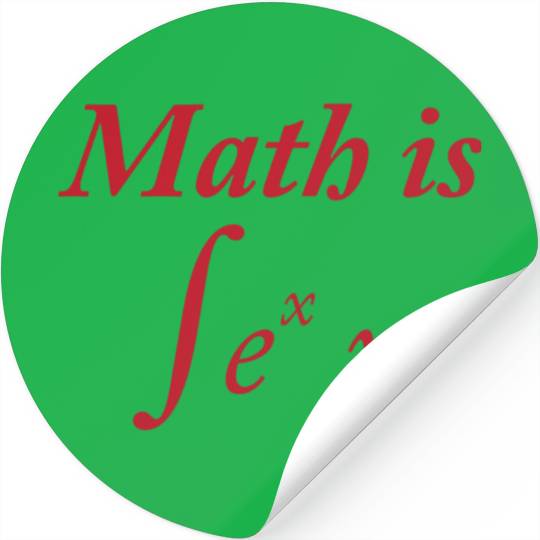 Math is Sexy Stickers