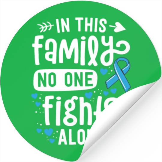 Prostate Cancer Awareness In This Family No One Stickers