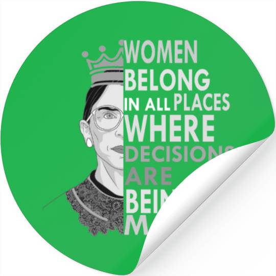 Ruth Bader Ginsburg Stickers