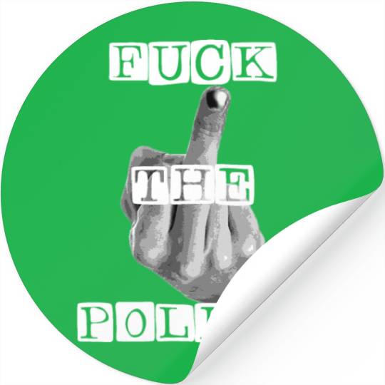 Fuck The Police B/W Stickers