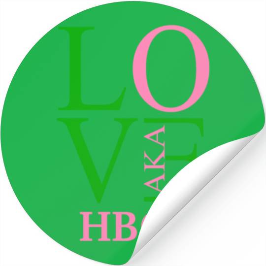 Hbcu Love Aka Paraphernalia For Soror Aphla Access Stickers