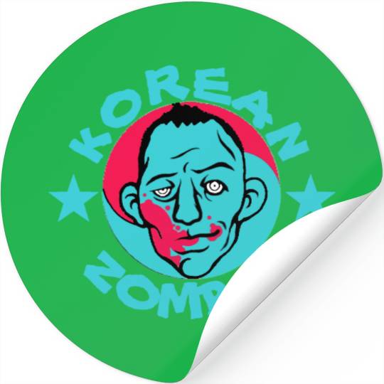 korean zombie Stickers