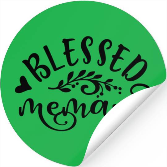 Blessed memaw Stickers
