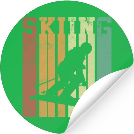 Skiing Skiing Skier Skisport Ski Slope Stickers