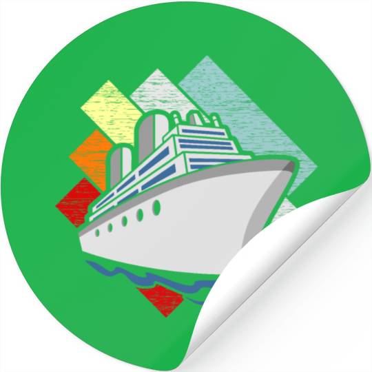 Cruise Ship Stickers