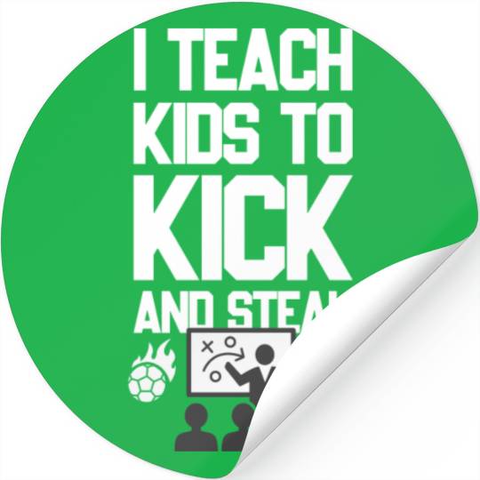 Soccer Coach Football Coach Dad and Mom Gift Idea Stickers