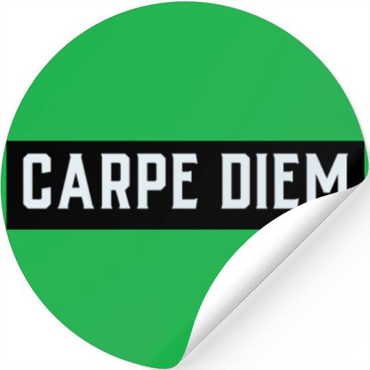 Carpe diem Stickers