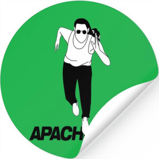Apache 207 Rap Stickers