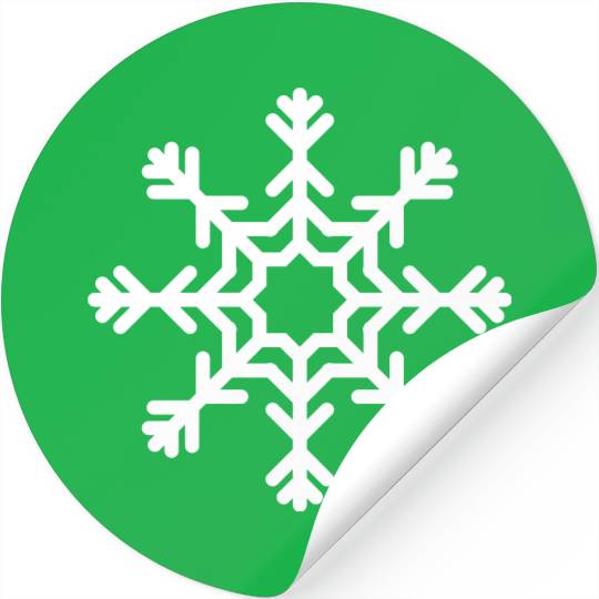 snowflake Stickers