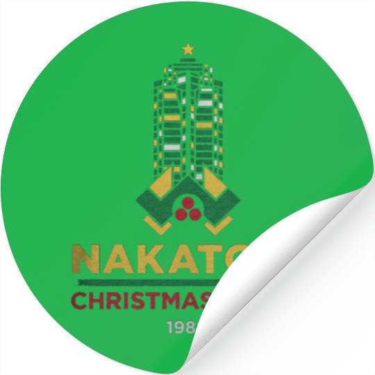 Die Hard Nakatomi Christmas Party 1988 Stickers