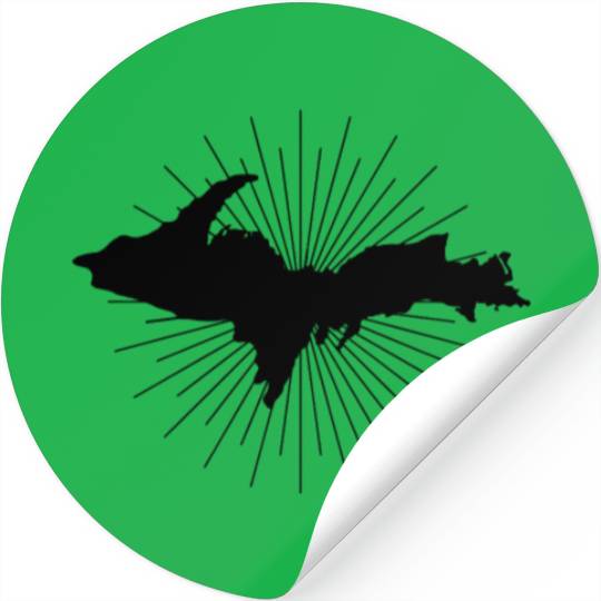 Upper Peninsula Of Michigan Stickers