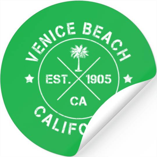 Venice Beach California Stickers