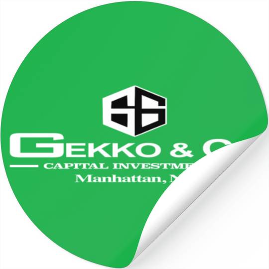 Wall Street | Gekko & Company Classic 80's Movie Stickers