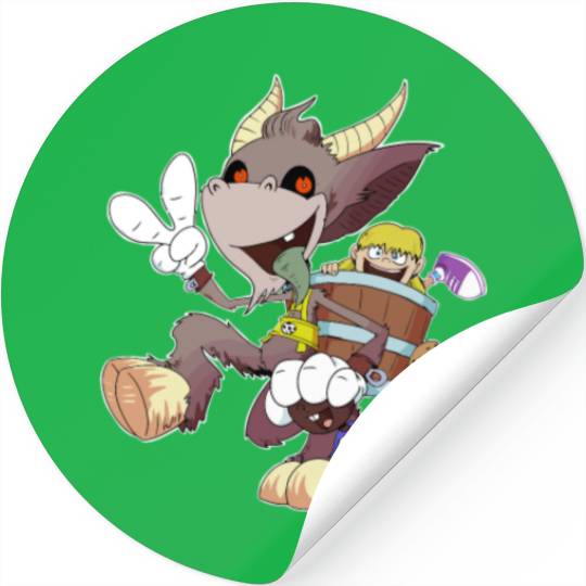 Kids Love Krampus Season Stickers