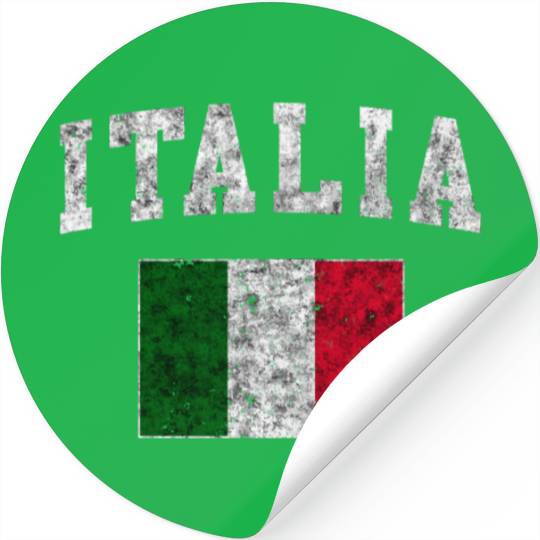 Italia Stickers Italian Flag Italy Gift Love Souven