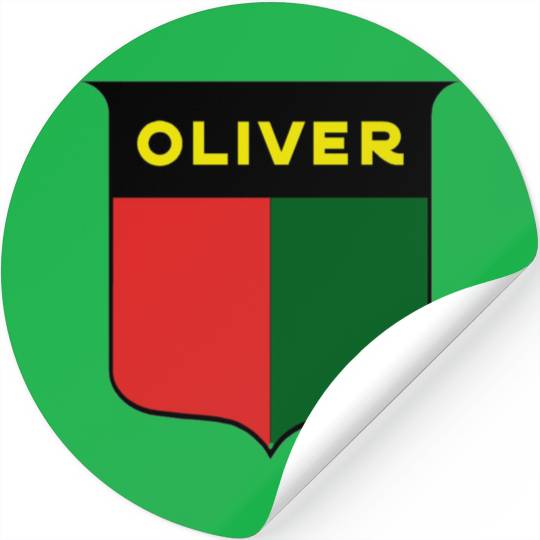 Oliver farm RED Green Stickers