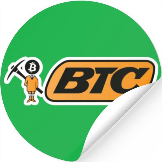 BTC - BITCOIN Stickers