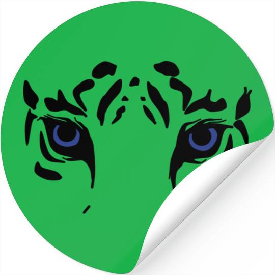 tiger head Stickers