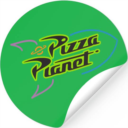 Disney Pixar Toy Story Pizza Planet Rocket Ship Ne Stickers
