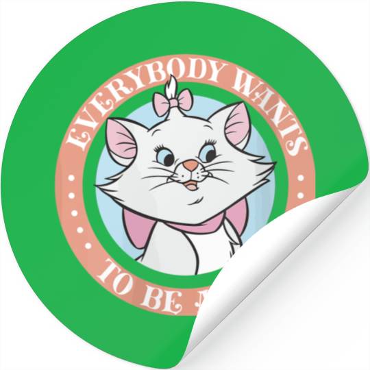 Disney The Aristocats Marie Everyone Wants To Be A Stickers