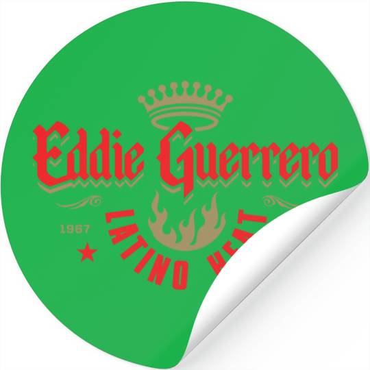 Wrestling Entertainment Eddie Guerrero Crown Graphic Stickers