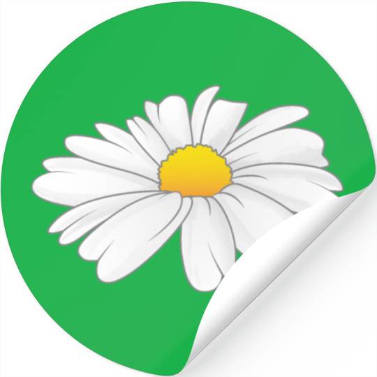 Daisy - Flower Stickers
